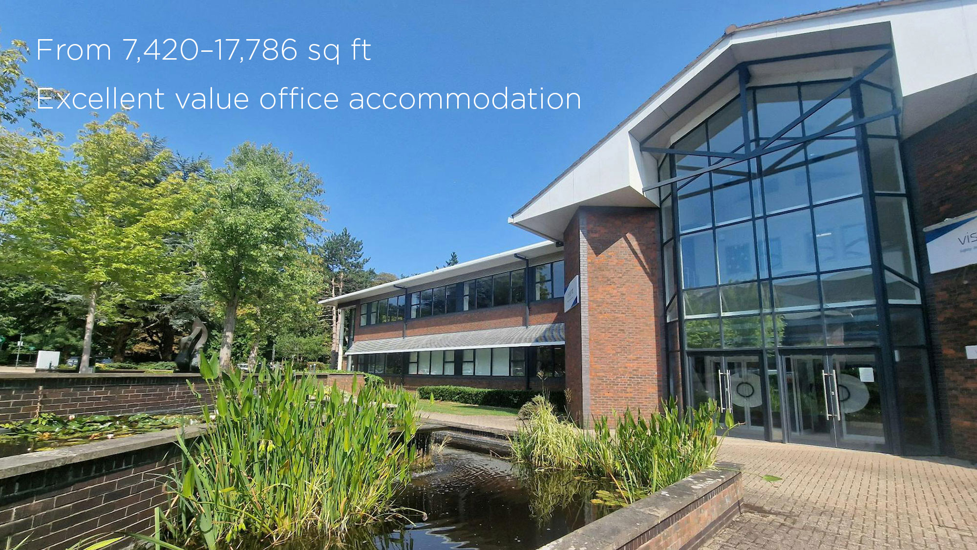 The Crescent, Basingstoke. from 7,420 to 17,786 sq ft available to let